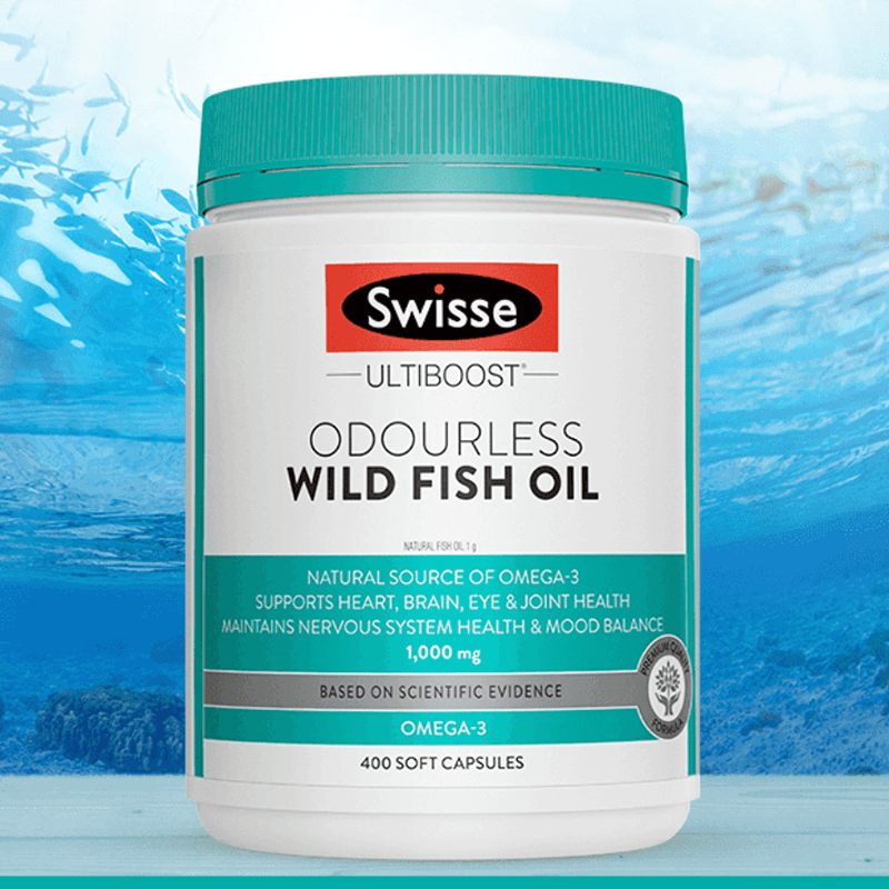 【券后价:98元】 swisse进口深海鱼油软胶囊400粒 - 天猫国际自营全球超级店