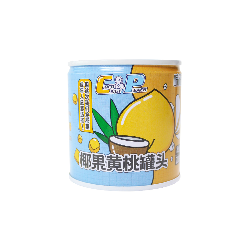 【券后价:9.9元】 200g*4罐【味品堂】椰果黄桃罐头 - 味品堂食品旗舰店