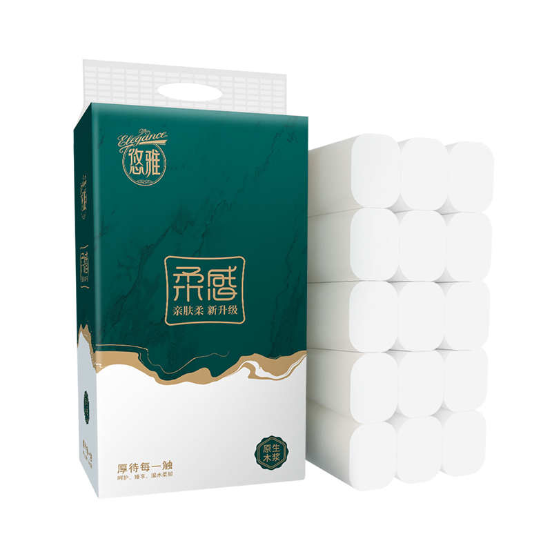【券后价:16.9元】 15卷|悠雅无芯卷纸卷筒纸手纸卫生纸 - 悠雅家居旗舰店