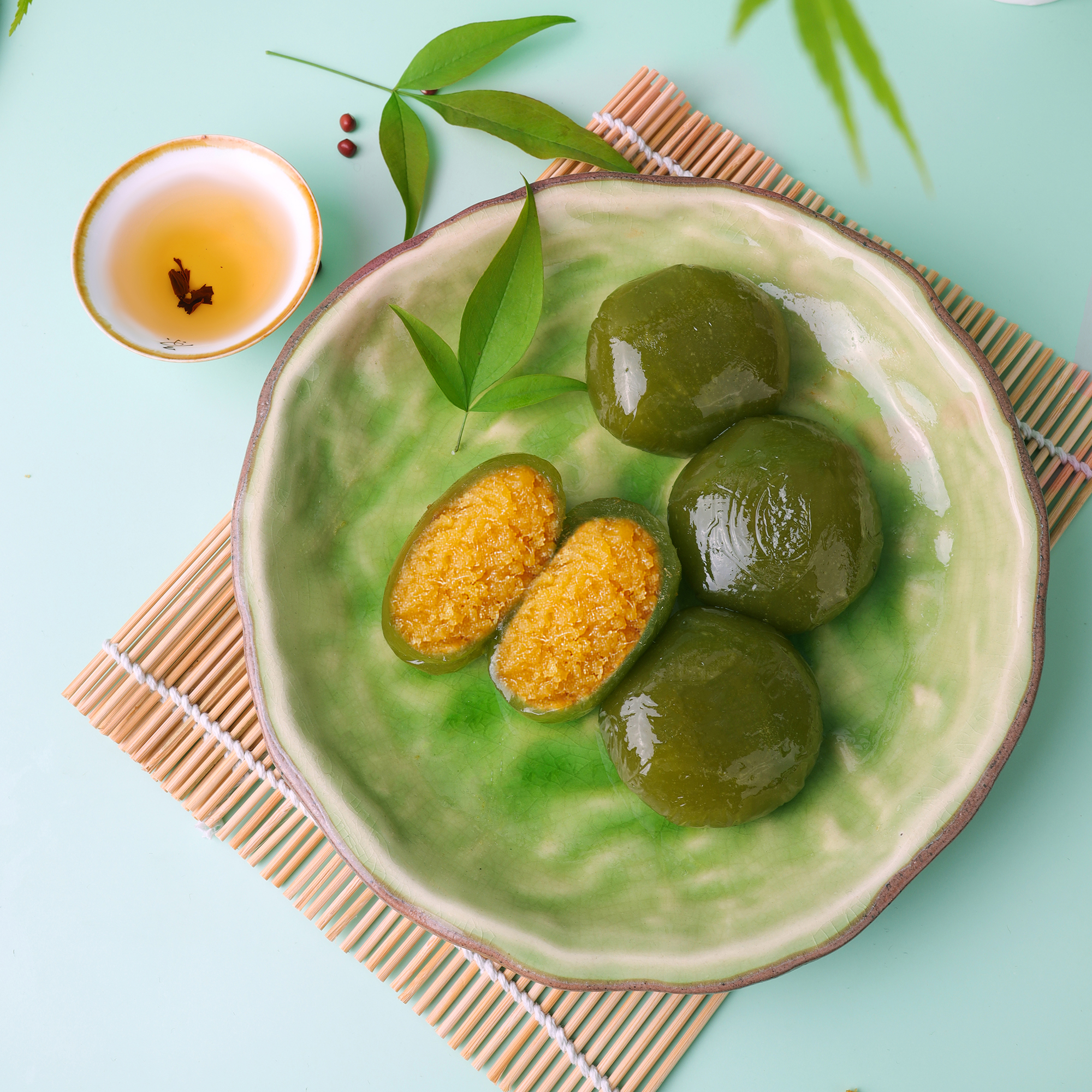【券后价:15.35元】 【阿婆家】艾草青团子8枚多种口味 - 麦爽食品总店