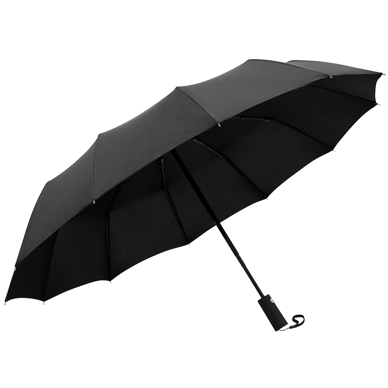 【券后价:9.9元】 【晴雨两用】手动8骨晴雨两用黑胶伞 - 宝迪妮旗舰店