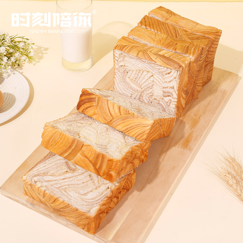 【券后价:16.9元】 时刻陪你厚切吐司面包630g整箱 - 时刻陪你深圳专卖店