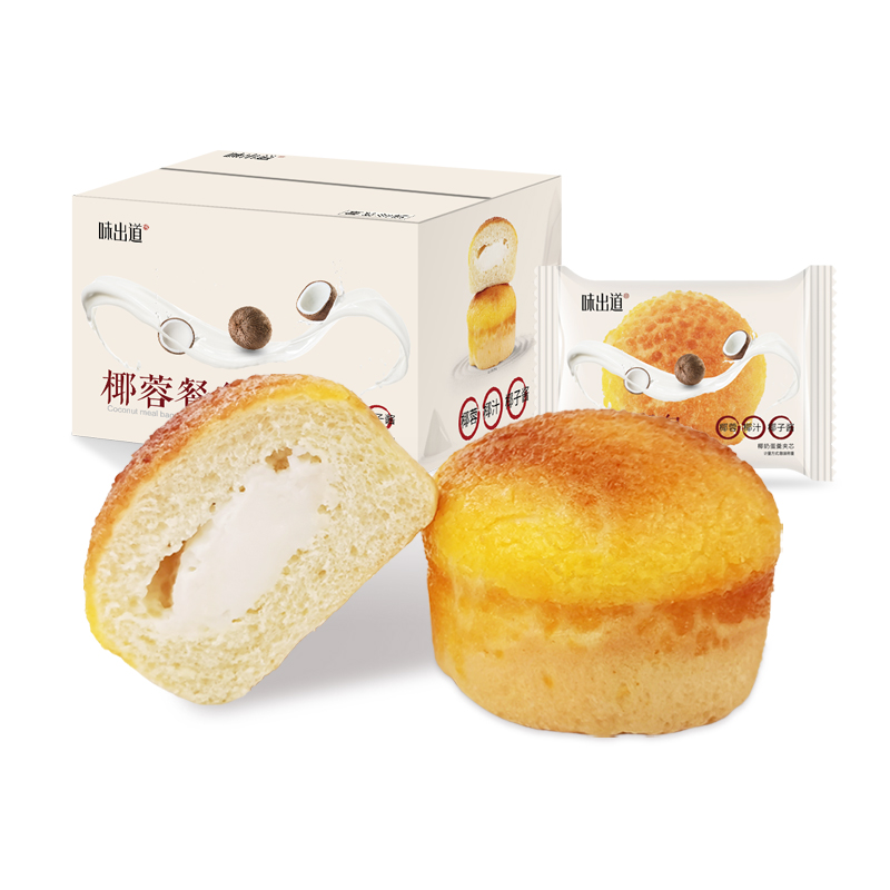 【券后价:15.8元】 【味出道】网红椰蓉手撕面包800g - 味出道旗舰店