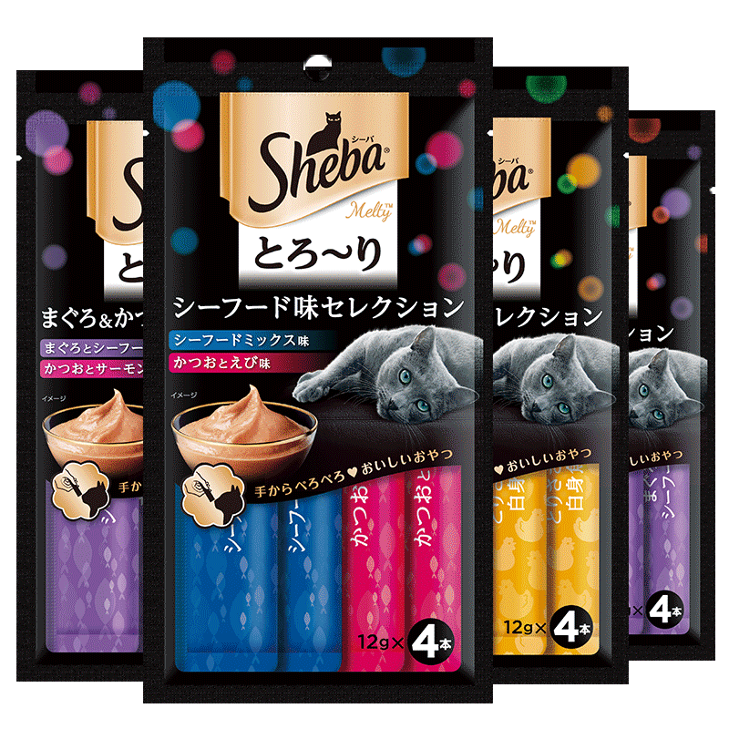 【券后价:33元】 希宝泰国进口流质猫条12g*16条 - sheba希宝旗舰店