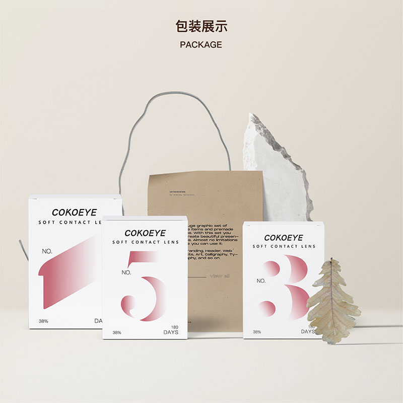 【券后价:34.25元】 4件5折！cokoeye美瞳半年抛隐形眼镜*4片 - COKOEYE旗舰店