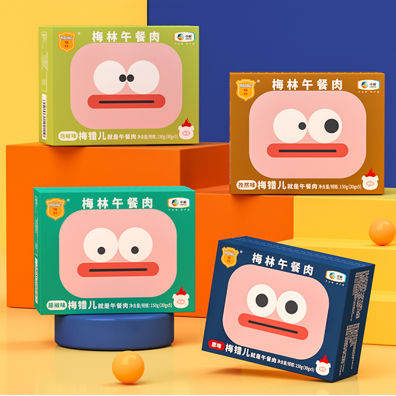 【券后价:16.9元】 梅林梅错儿午餐肉30g*5袋 - 梅林旗舰店