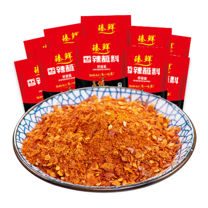 【券后价:6.6元】 签到+淘金币！辣椒面蘸料100g