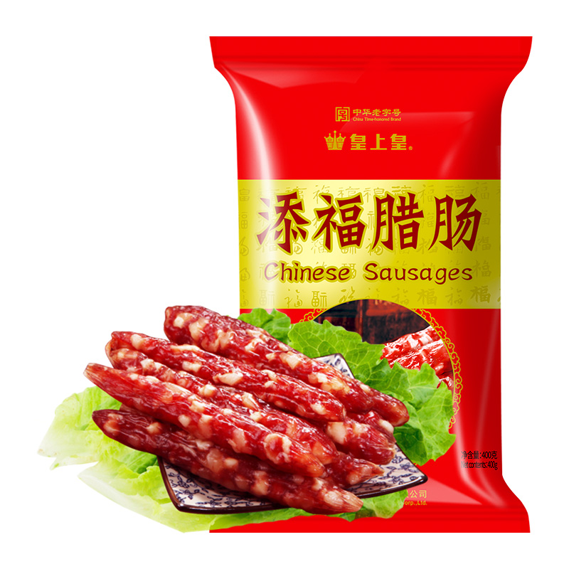 【券后价:150.48元】 拍4件返32猫卡！皇上皇广式添福腊肠400g*4 - 天猫超市