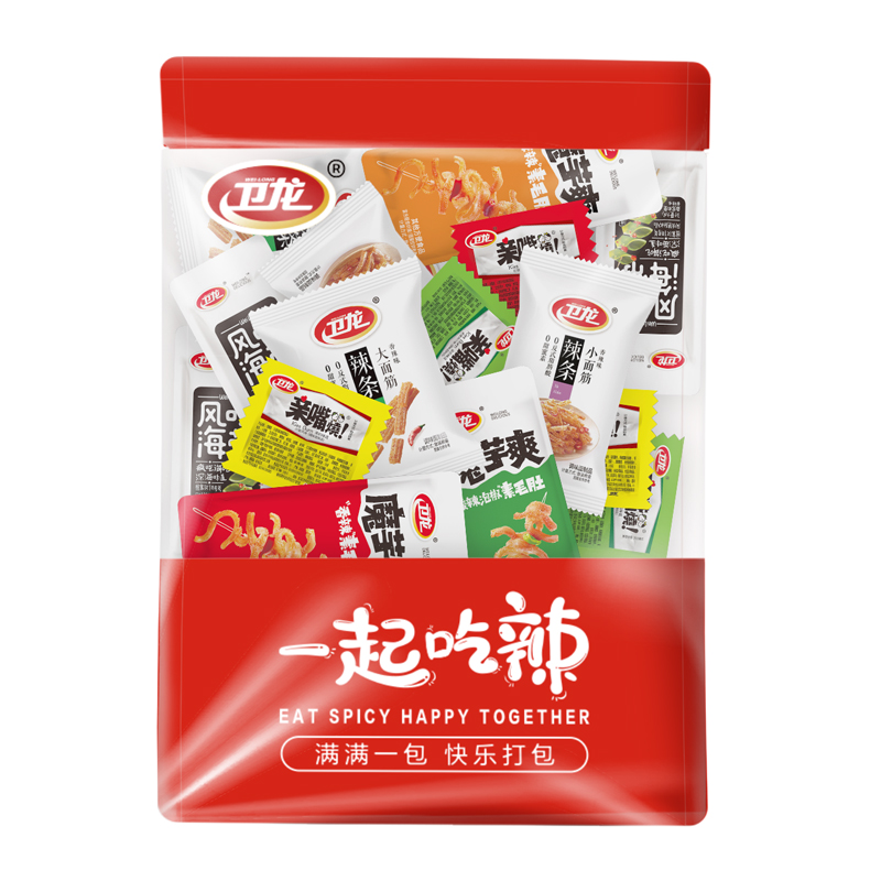 【券后价:35.9元】 好价！卫龙辣条缤纷礼包 - 天猫超市