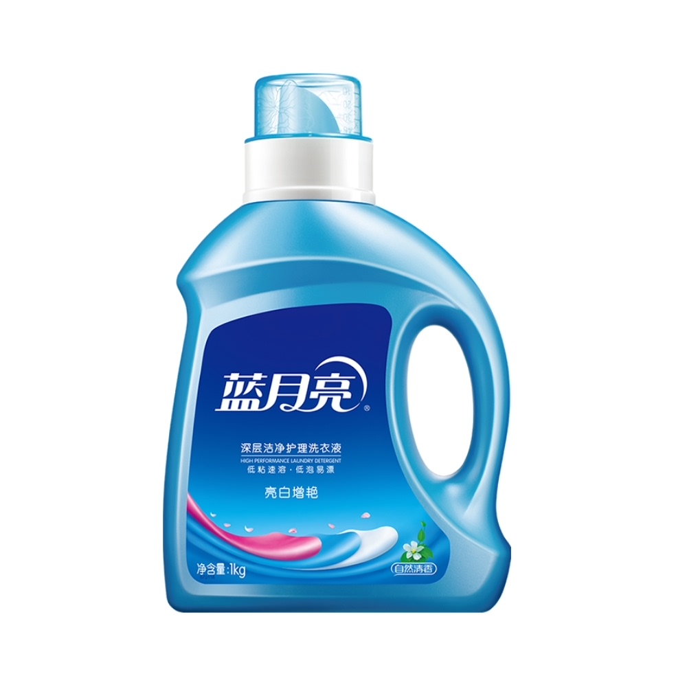 【券后价:15.8元】 蓝月亮机洗洗衣液自然清香亮白1kg/瓶装 - 天猫超市
