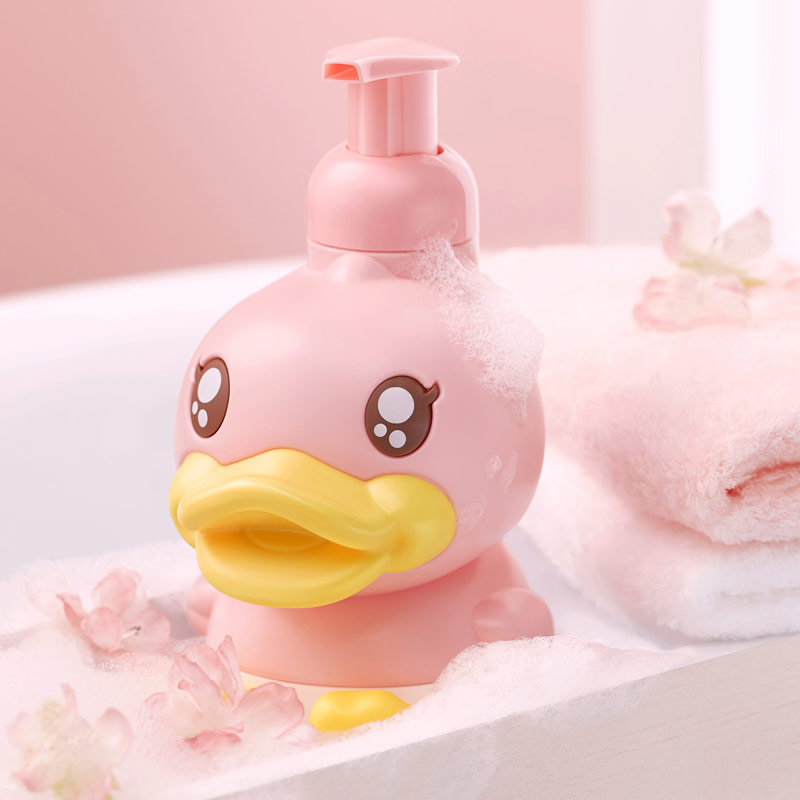 【券后价:39元】 鳄鱼宝宝小黄鸭婴幼儿樱花泡泡沐浴500g/瓶 - 天猫超市