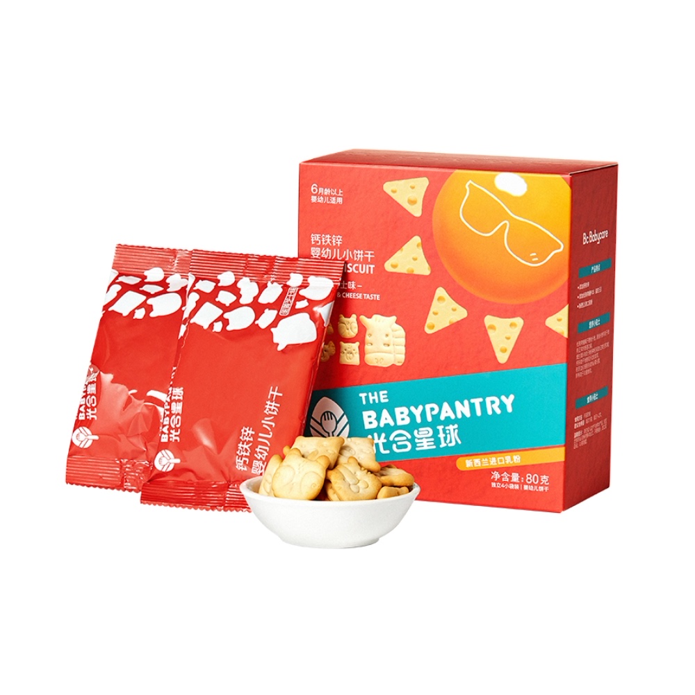 【券后价:50.69元】 3盒【babycare】光合星球磨牙钙铁锌小饼干 - 天猫超市