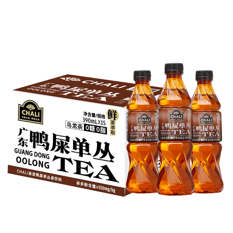 【券后价:67元】 肖战推荐！CHALI茶里鸭屎单丛鲜萃茶*15瓶 - 天猫超市