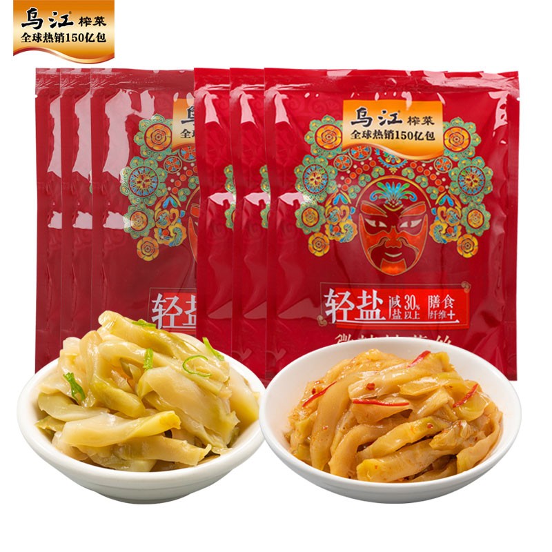 【券后价:9.9元】 【乌江榨菜丝】30g*10袋 - 乌江旗舰店