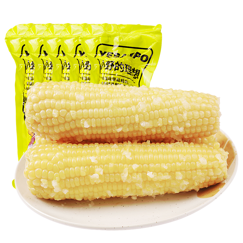 【券后价:1元】 官补到手1元+签到！东北黄糯玉米230g