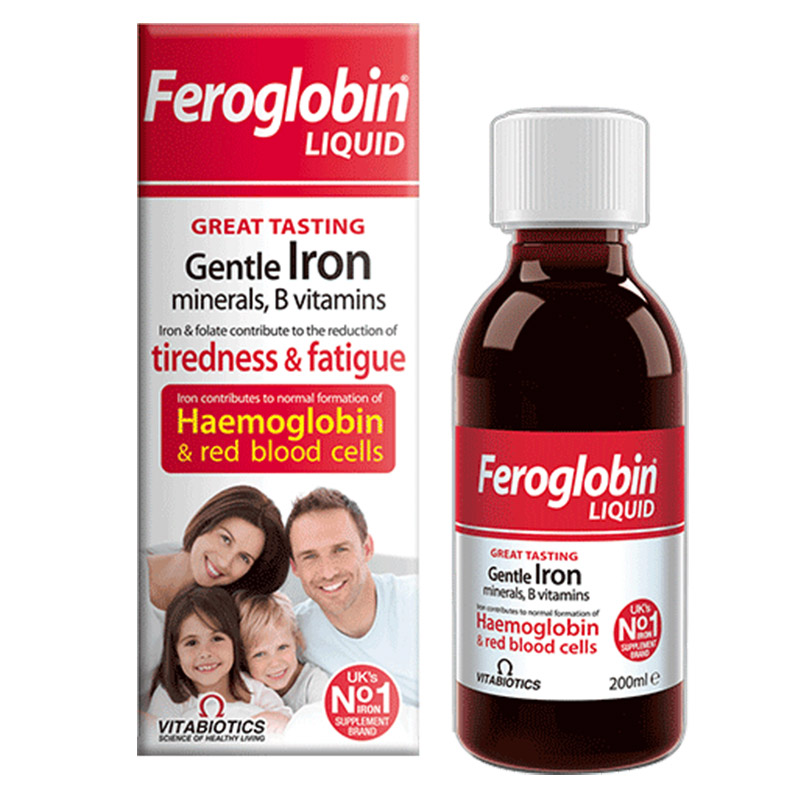 【券后价:40元】 薇塔贝尔孕妇儿童补铁补血口服液200ml - Vitabiotics保健品海外旗舰店
