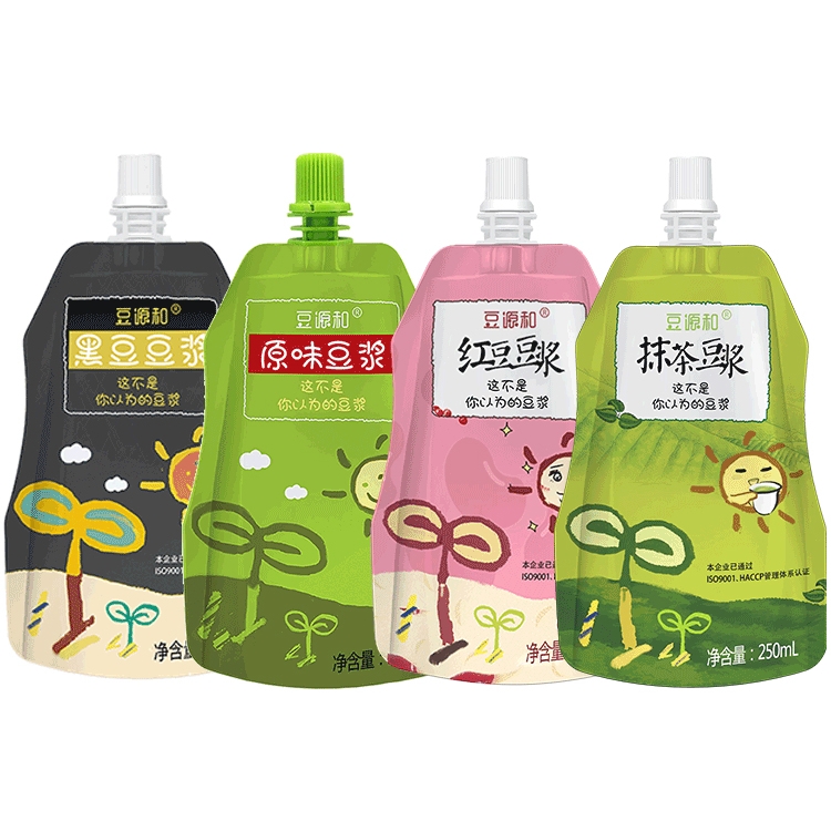 【券后价:12.9元】 豆源和原味抹茶口味豆浆250/ml8袋 - 豆源和旗舰店