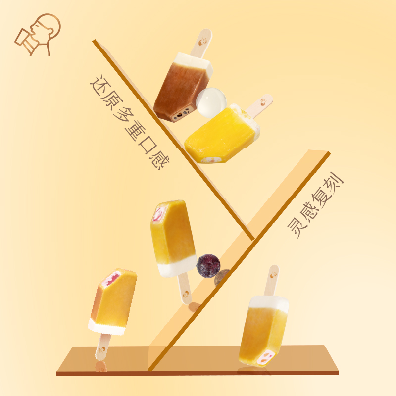 【券后价:40元】 8支喜茶冰棒多肉葡萄芒芒甘露芝芝桃桃奶茶 - 喜茶官方旗舰店