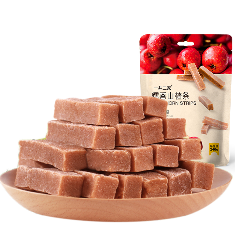 【券后价:19.7元】 【拍三件】酸甜小零食山楂条720g - 一井二家旗舰店