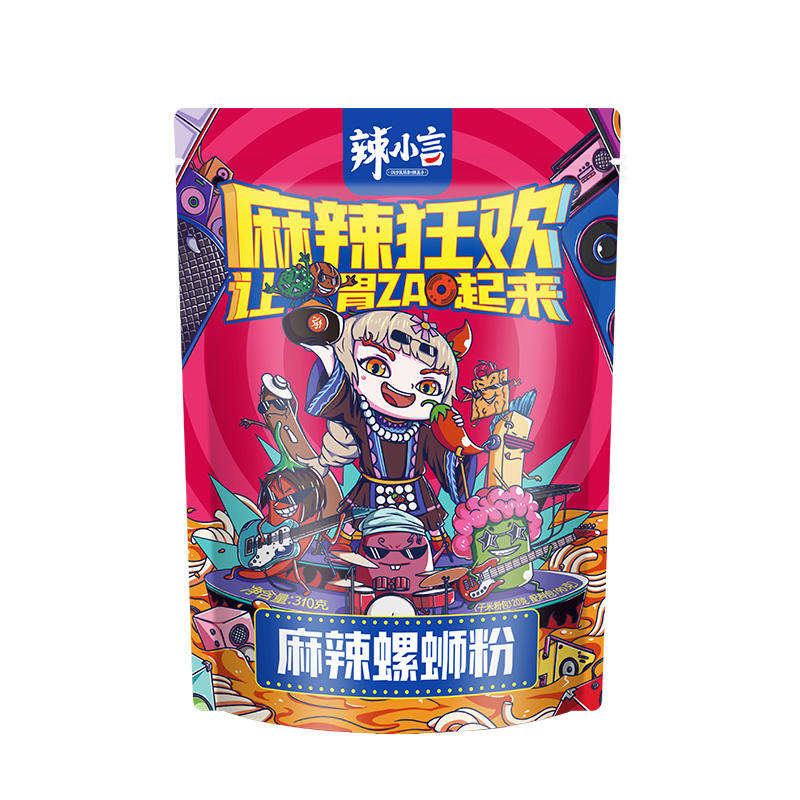 【券后价:2.9元】 【到手2.9】辣小言螺蛳粉麻辣味310g