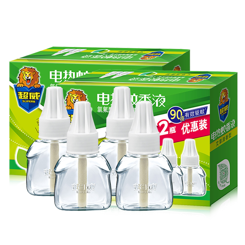 【券后价:16.9元】 【可签到】超威电热蚊香液3瓶1器 - cheerwin旗舰店
