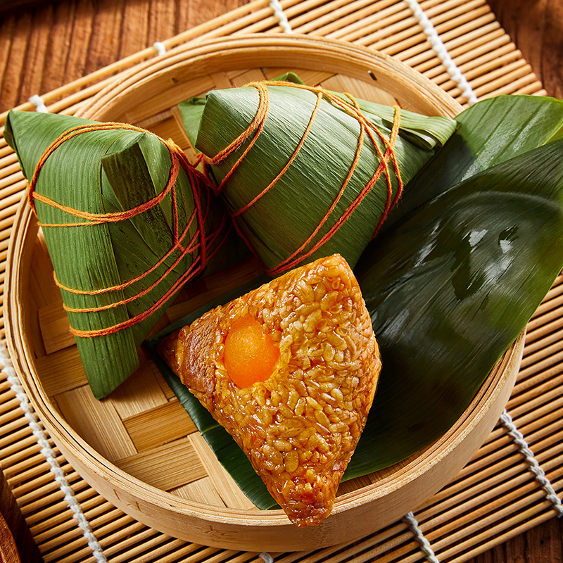 【券后价:6.9元】 【腊货郎】端午粽子豆沙蜜枣粽140G*2 - 腊货郎旗舰店