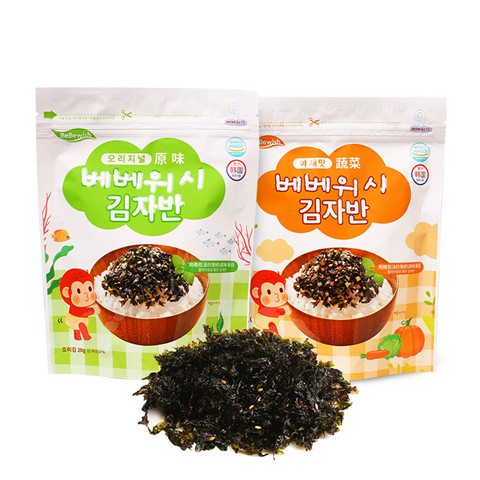 【券后价:13.8元】 韩国进口宝宝膳愿儿童芝麻拌饭海苔 - 宝宝膳愿旗舰店