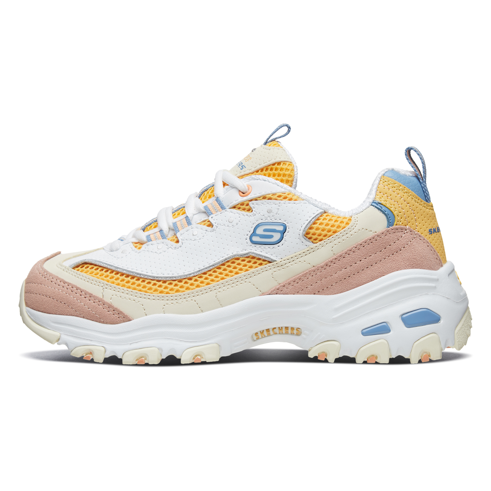 【券后价:214.5元】 【143第二件半价】斯凯奇奶茶熊跑步鞋 - skechers官方outlet店