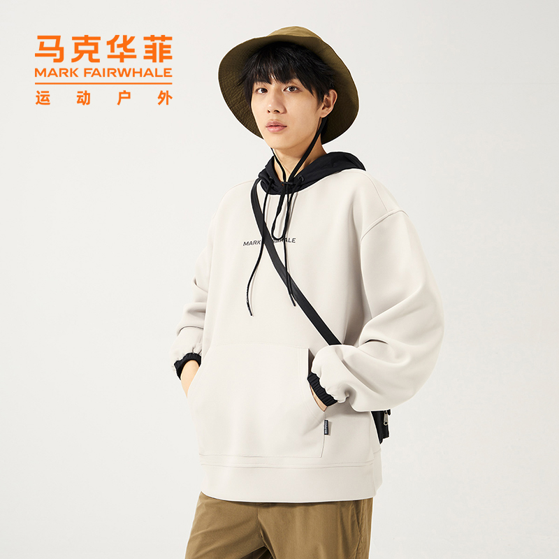 【券后价:89元】 马克华菲2023秋冬新款长袖情侣上衣 - 马克华菲服饰旗舰店