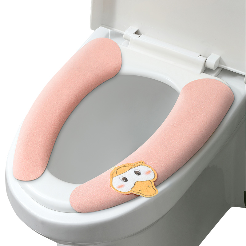 【券后价:4.9元】 【稳定签到】贴粘式坐便器马桶印花坐垫2套 - 玛萱尼家居专营店