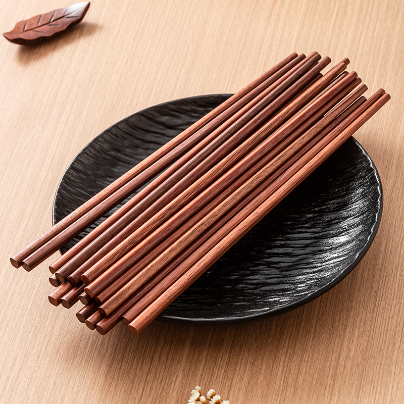 【券后价:5.8元】 【黑盒+签到】防霉防滑鸡翅木筷子10双 - 木雅轩旗舰店