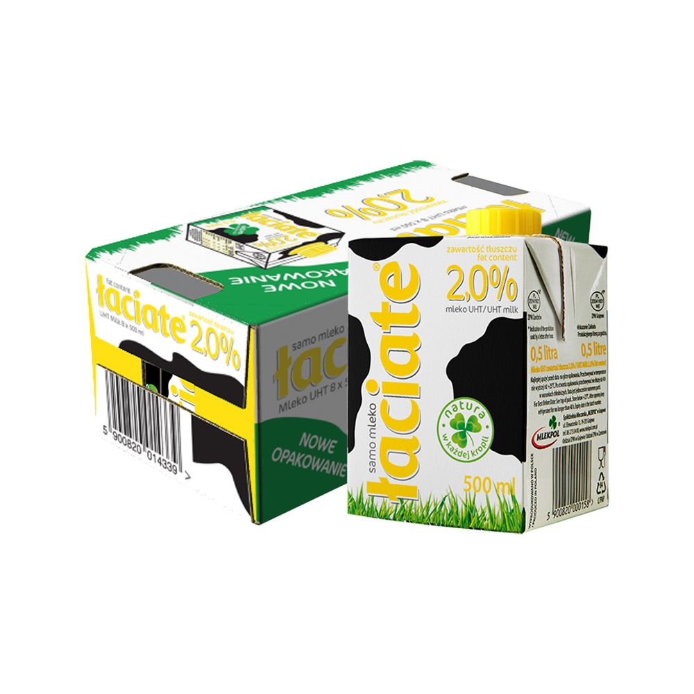 【券后价:69元】 laciate半脱脂纯牛奶500ml*16共2箱 - 天猫国际进口超市