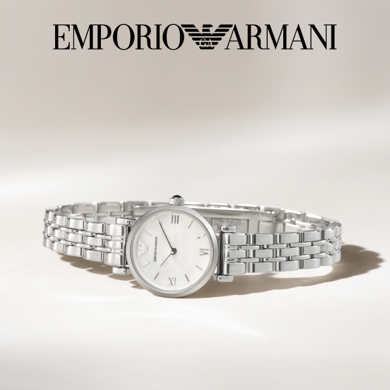 【券后价:1259元】 Armani阿玛尼白月光手表女 - Emporio Armani腕表旗舰店