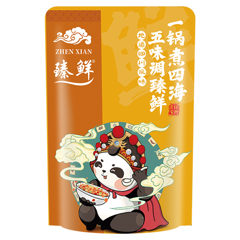【券后价:2.9元】 【臻鲜】四川牛油火锅底料150g