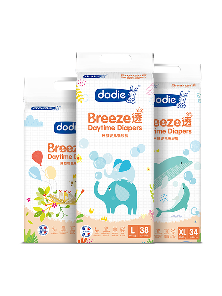 【券后价:264元】 dodie杜迪Bre透超薄透气日款4包 - dodie旗舰店