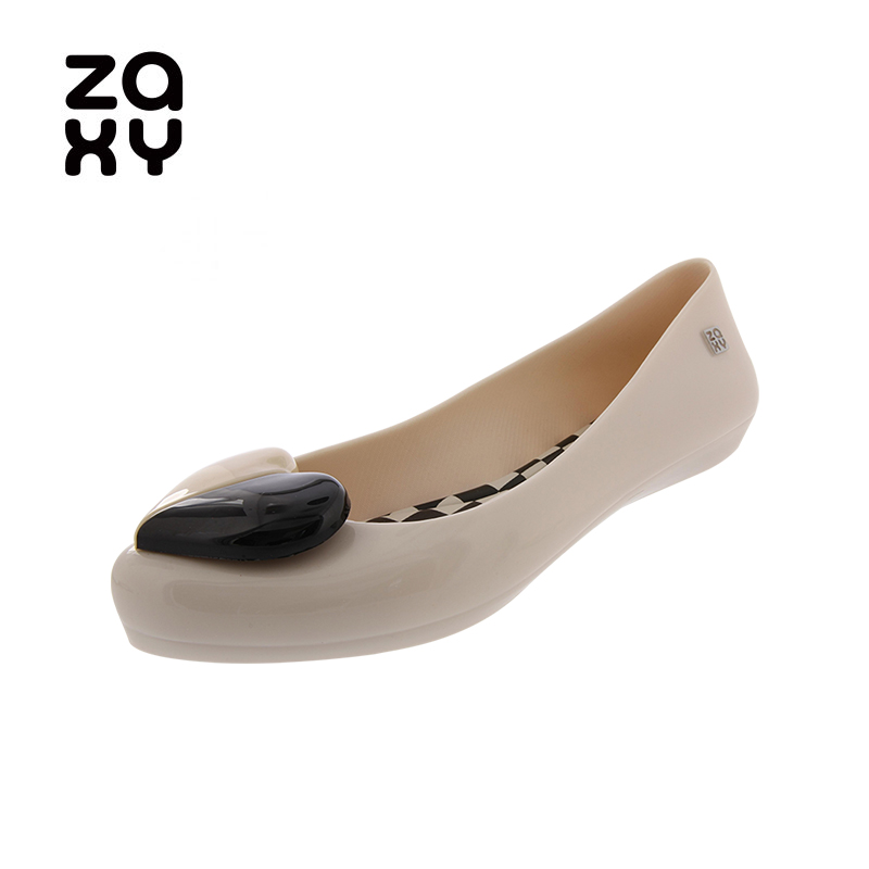 【券后价:99元】 【zaxy】女鞋上班通勤平底鞋果冻鞋 - zaxy旗舰店