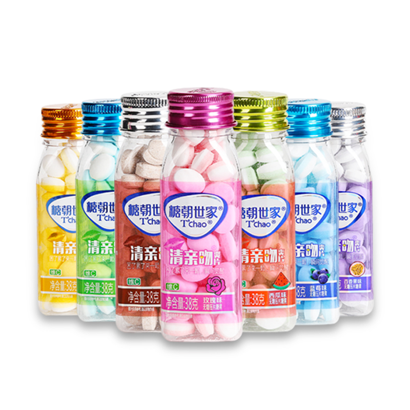 【券后价:17.6元】 【拍四件】糖朝世家无糖薄荷糖口香糖 - 糖朝世家旗舰店