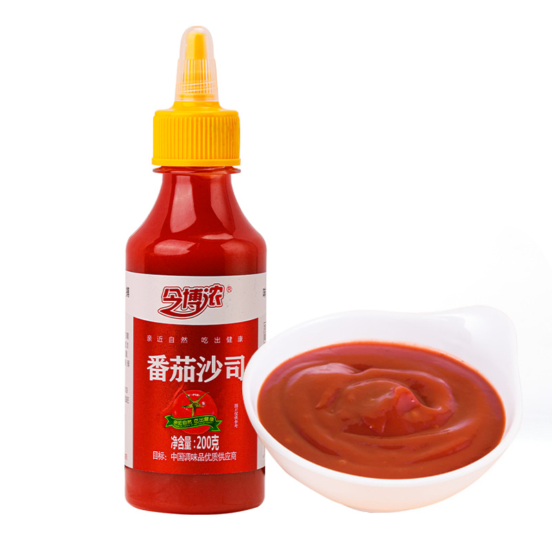 【券后价:3元】 【到手1.5】番茄酱番茄沙司挤挤瓶200g