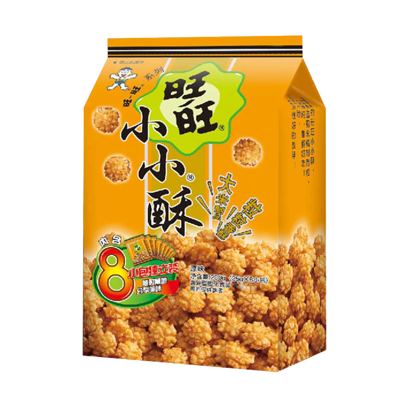 【券后价:9.9元】 消灭返卡!旺旺小小酥原味25g*8休闲零食 - 天猫超市