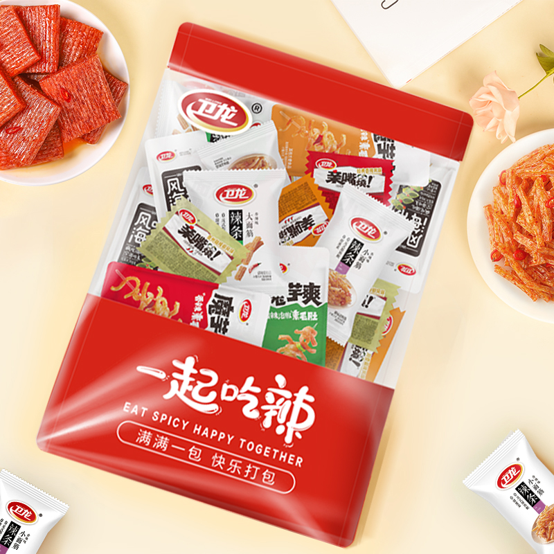 【券后价:16.9元】 国货！卫龙辣条缤纷礼包360g - 天猫超市