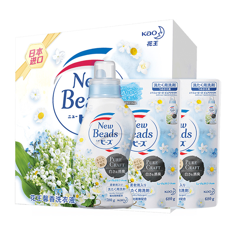 【券后价:67.9元】 2.14kg【洁霸】花王进口洗衣液 - 天猫超市