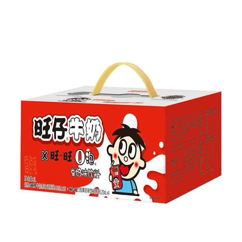 【券后价:93.7元】 拍4件！旺仔牛奶O泡果奶组合*64盒 - 天猫超市