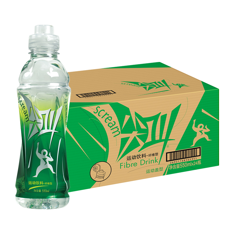 【券后价:54.5元】 农夫山泉尖叫纤维运动型550ml*15瓶 - 天猫超市