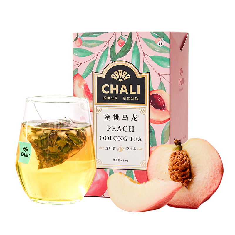 【券后价:41.9元】 CHALI茶里蜜桃乌龙茶包水果白桃乌龙茶 - 天猫超市