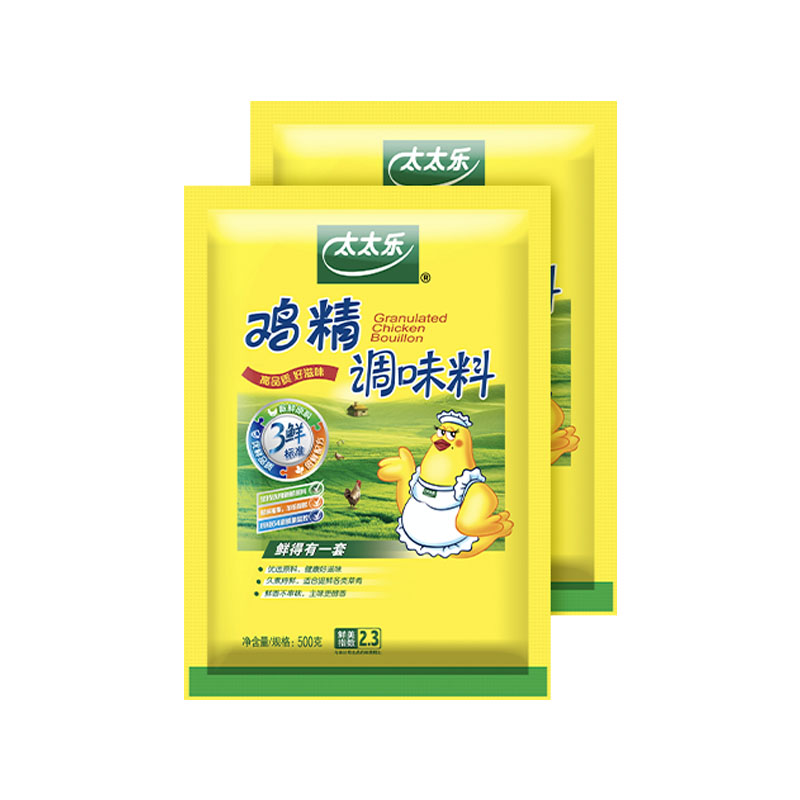 【券后价:30.9元】 太太乐三鲜鸡精500g*2袋 - 太太乐旗舰店