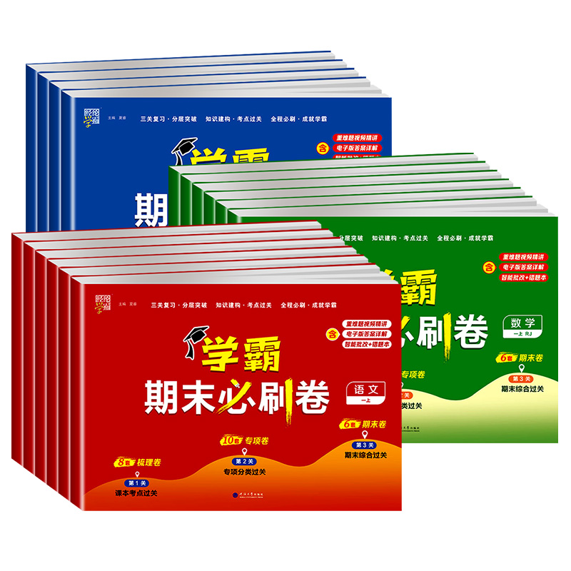 【券后价:13元】 2024小学学霸期末必刷卷提优大试卷 - 儒言图书旗舰店