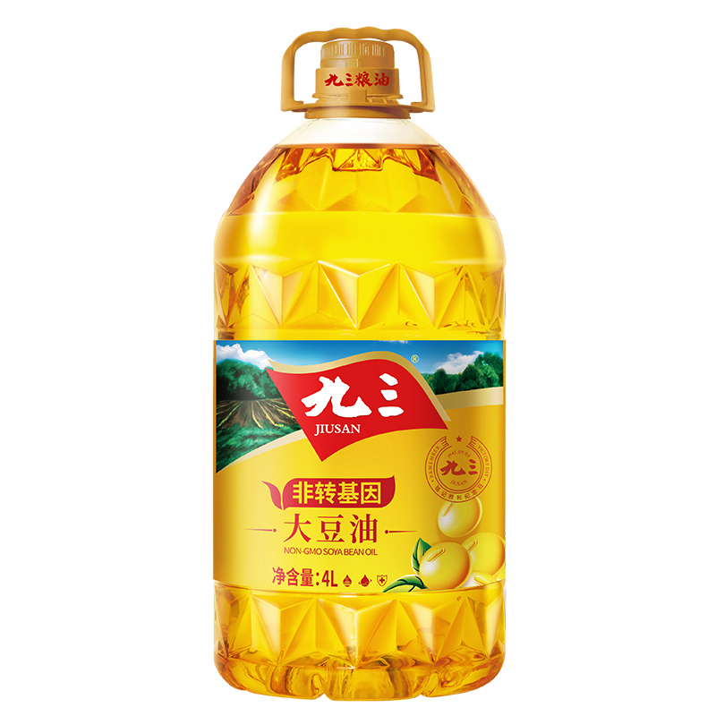 【券后价:58.9元】 【88vip】九三一级大豆油4L非转基因 - 天猫超市