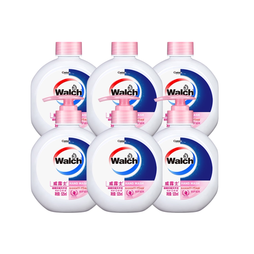 【券后价:54.9元】 【威露士】倍护滋润抑菌洗手液525ml*6瓶 - 天猫超市