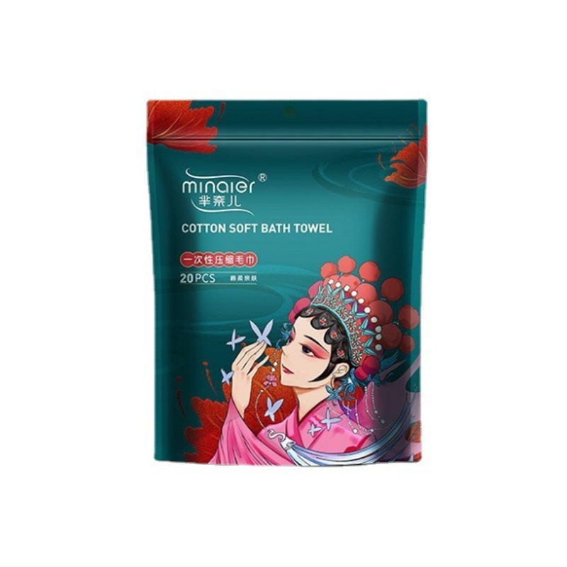 【券后价:6.8元】 芈奈儿国潮压缩毛巾30*24 - 最生活品牌企业店