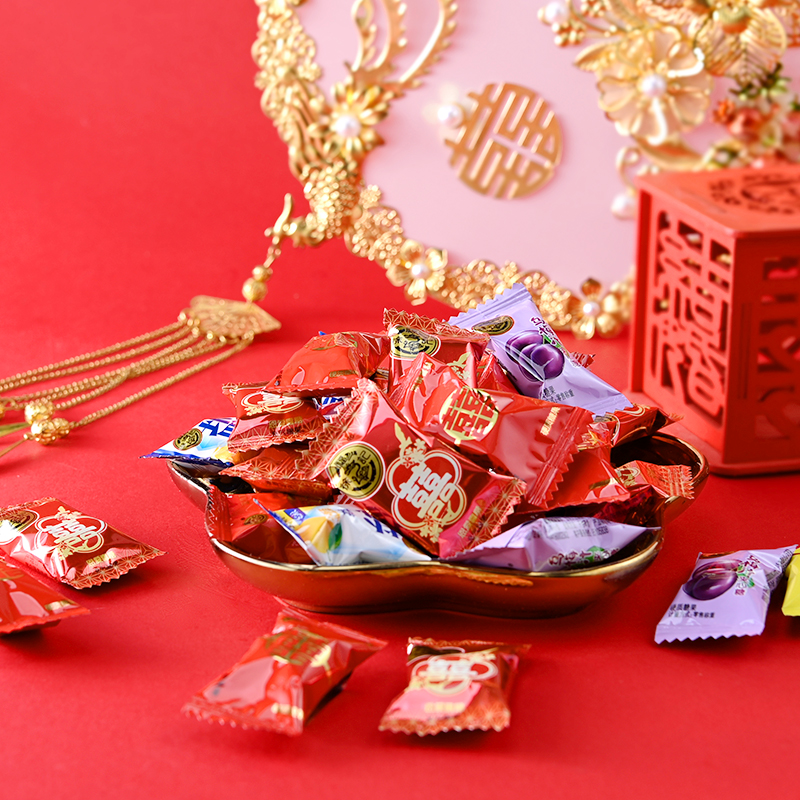 【券后价:14.9元】 【徐福记】喜庆糖混合多口味糖果750g - 徐福记官方旗舰店